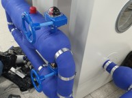 배관작업 설치 후 보온재를 끝으로 마감을 해야겠죠