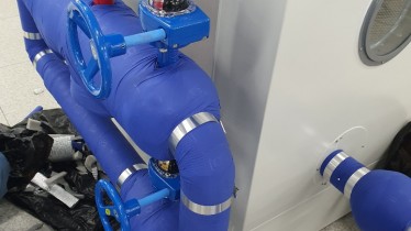 음성 보온재 마감