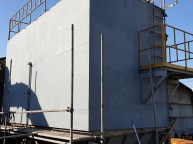 작업이 오래 걸린 이유는 작업의 난이도도 있지만 현재 가동중에 보수 작업을 진행으로 공정이 늦어짐