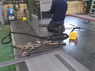 반도체시설용 판넬용접