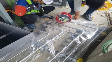 안산 GAS CO2 O2 튜브 배관 신설작업