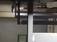 서포트 설치작업은 고소작업이기에 안전작업 필요합니다