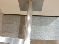 강남 N타원 아케이드 테이블 고정용접수량 20개 그것도 야간에