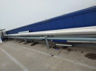 노후 배관이 누수로 인하여 부분 보수 작업