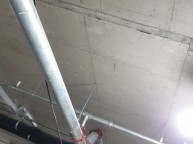 지하 소화배관 신설라인