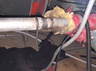 출장용접노량진 단골 거래처기독교 TV 건물 사무실 천정작업 공간이 안되어 힘든작업으로 3225 레듀샤 누수 좁은 공간