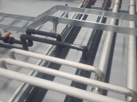 배관설치 작업 ing