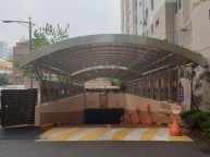 지하주차장 스텐 골조제작설치작업