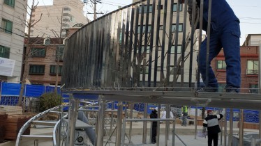 신정동 계단 및 난간