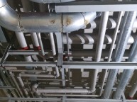 아연배관 150250A 설치하는 작업다녀왔습니다 용접하기 전 배관 설치작업