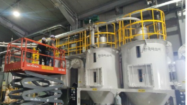 여수 케미칼 호퍼설치