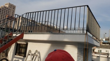 진접 난간 및 철계단