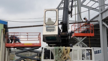 상록수 Tray 지지대 설치