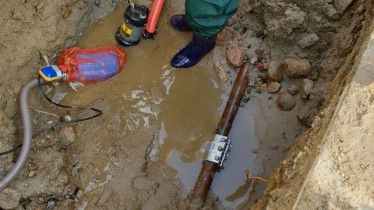 한강로 배관누수