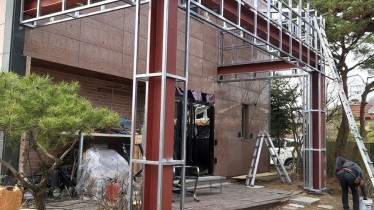 고양시 지축 하지 및 빔기둥설치 작업