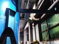 배관 교체 공사 150A 아연관 설치작업