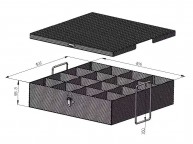 1T 스텐망으로 튀김망을 의뢰받아 납품했습니다 튀김사업 번창하시길