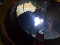 탱크 안에서의 작업환기 잘안되는 곳에의 작업