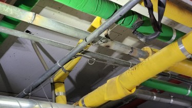 용인 크린토피아 누수배관 용접