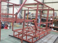 캠핑카 프레임제작 봉고트럭에 탈부착용